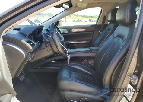 2015 Lincoln Mkz Hybrid from USA, damaged, VIN 3LN6L2LU0FR600923